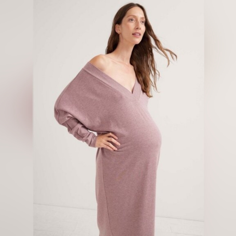 Hatch the Visitor Dress in pink, petite one size
